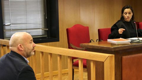 Ballesteros, durante el juicio que derivó en su última condena, de 26 meses de prisión