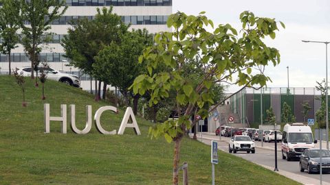 Vista exterior del Hospital Universitario Central de Asturias (HUCA)