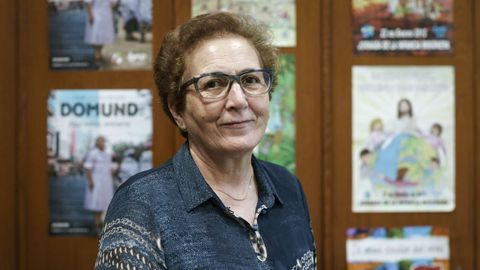 Josefa Ledo recibió la medalla tras 45 años de secretaria de la Delegación de Misiones