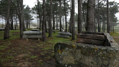 A Coviña, Xuño, en Porto do Son