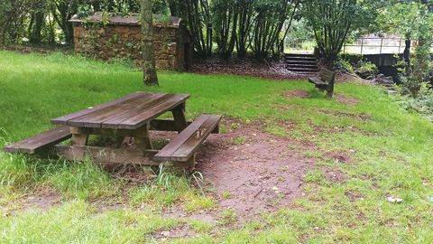 A Ponte do Cura, en A Picota, Mazaricos