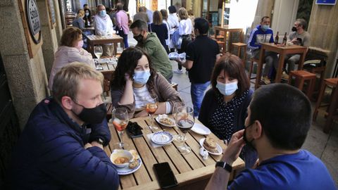 La hostelería lucense agradeció la ampliación de horarios