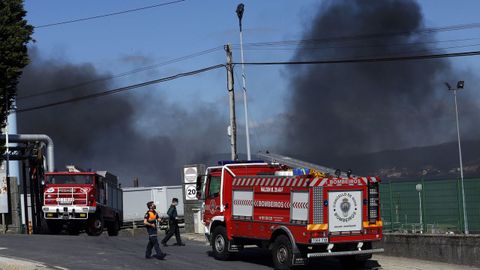 Incendio en las instalaciones de Jealsa