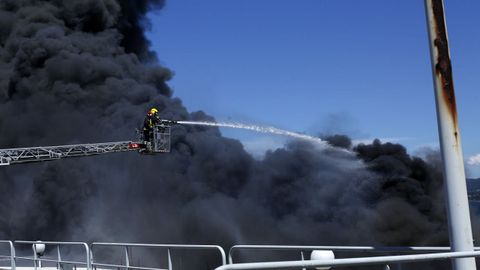 Incendio en las instalaciones de Jealsa