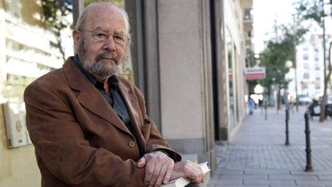 José Manuel Caballero Bonald en una imagen del 2007, durante la presentación de su antología poética «Summa Vitae»