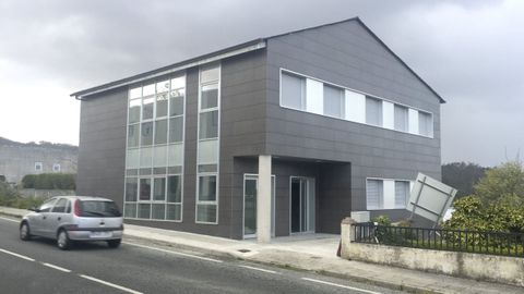Centro sociocomunitario de O Barqueiro, donde se proyectará el documental el jueves