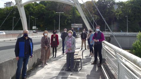 El PP de Lugo pide limpieza e inspección del puente blanco