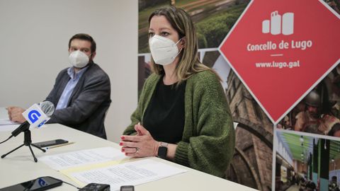 La alcaldesa de Lugo y el edil de Urbanismo presentaron el inicio de la nueva ordenanza para agilizar licencias