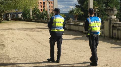 Axentes da Policía Local de Lugo
