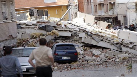Daños provocados en el 2011 en Lorca