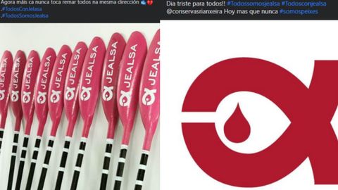 Los mensajes de apoyo a la compañía en redes sociales son numerosos