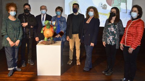 La presentación del proyecto en Pontevedra tuvo lugar ayer en la Casa das Campás