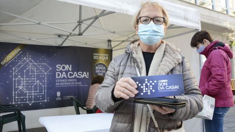 Los bonos pueden adquirirse en Internet o en un punto de venta físico el sábado, en la plaza de Galicia, si no llueve