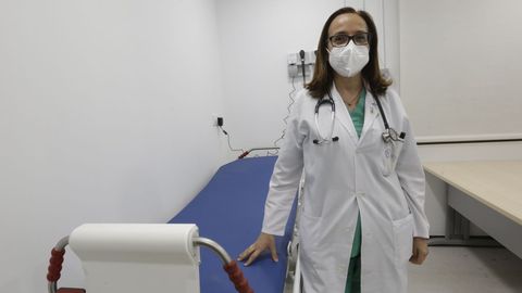Belén Hermida, responsable de calidad del servicio de Urgencias del Hospital Universitario A Coruña (Chuac)