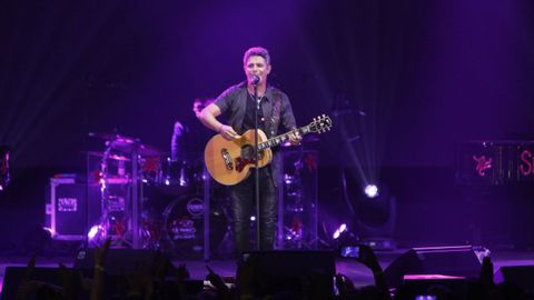 Alejandro Sanz, durante un concierto en el Coliseo de A Coruña en el 2015