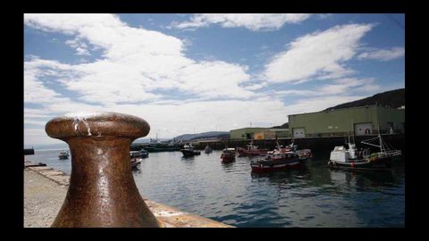 La protesta de los pescadores artesanales en Burela