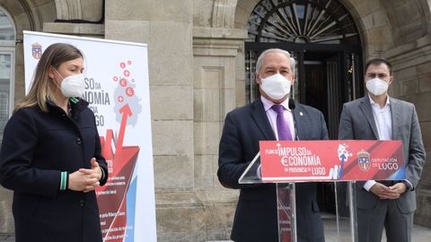 El presidente de la Diputación presenta un plan de impulso econópmico para la provincia