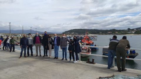 La protesta en Porto do Son