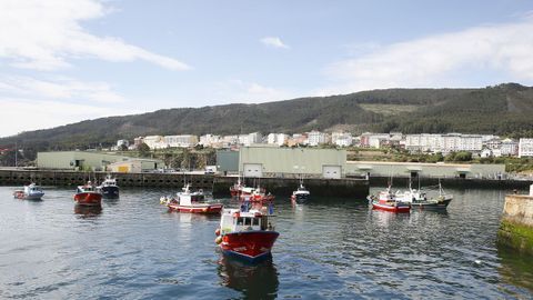 A la protesta en Burela se sumaron barcos de puertos vecinos