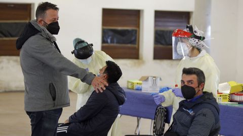 Cribado para el colectivo de profesionales de la Cofradía de Pescadores de Cambados