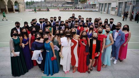 Salesianos unificó el acto de graduación, prescindiendo de la primera parte en la iglesia y del final con el ágape en los soportales del patio