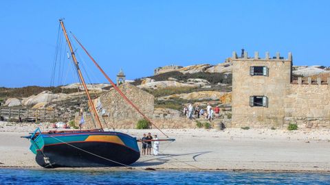 El archipiélago de Sálvora fue declarado BIC en el 2018 en el apartado de categoría de paisaje cultural