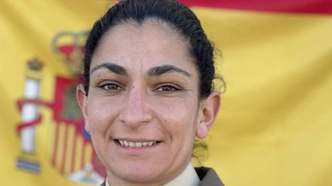 La sargento de Artillería Débora Grau, fallecida en unas maniobras militares