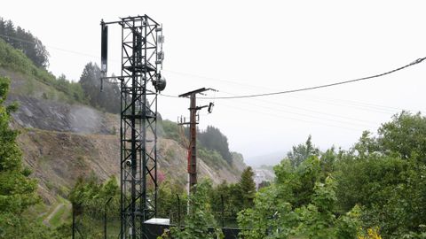 Se instaló una antena de cobertura de 5G en la parte superior del túnel