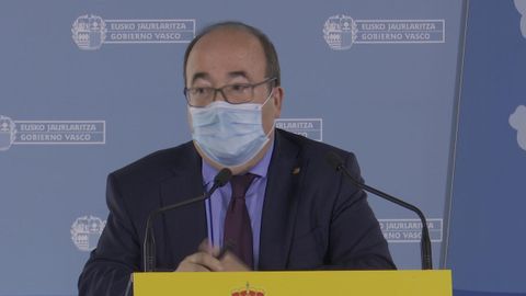 Iceta señala la ruptura del independentismo