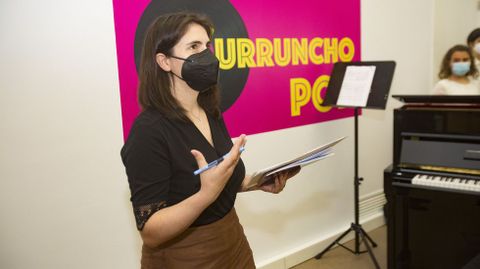 Patricia Blanco, xornalista de La Voz