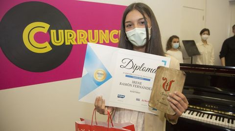 Irene Ramón Fernández, primeiro premio deste 2021 polo seu texto Martirio