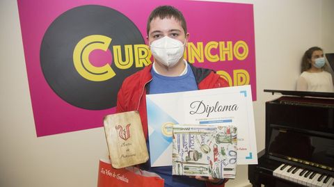 Segundo premio: Jesús Manuel Rey, alumno do IES Monte Neme de Carballo