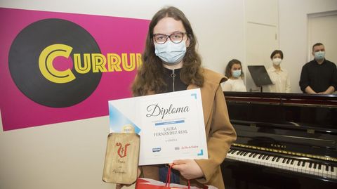 Cuarto premio: Laura Fernández Rial, do CPI Alcalde Xosé Pichel (Coristanco)