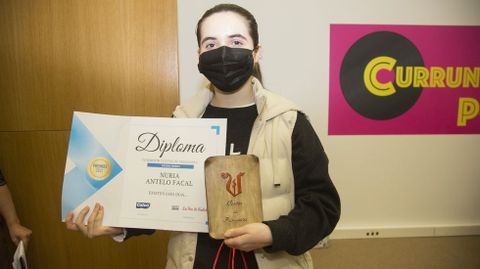 Décimo premio: Nuria Antelo Facal, do CPI Alcalde Xosé Pichel