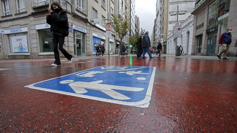 Calle Benito Corbal de Pontevedra