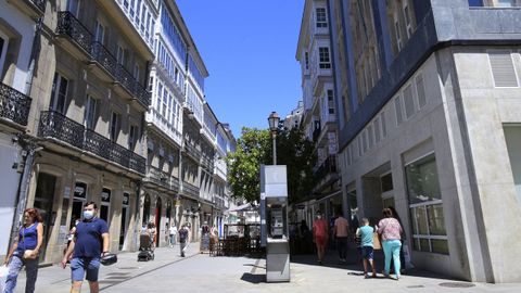 Calle Raíña de Lugo