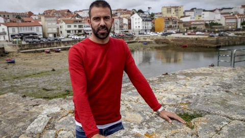 Gómez, en el muelle de Palmeira