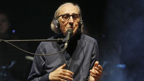 Franco Battiato, en el Palexco de A Coruña en el 2017
