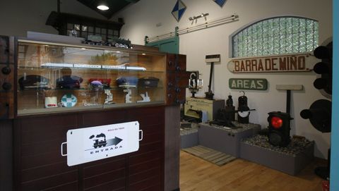 Estación de Os Peares convertida en Museo