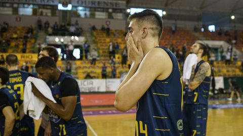 El ourensano Álex Mazaira lamenta el desenlace