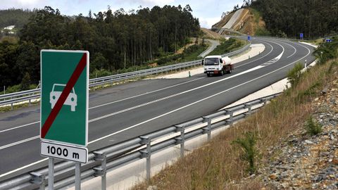 La variante de Ortigueira, inaugurada en 2013, es el único tramo de la VAP Costa Norte ejecutado en la provincia de A Coruña