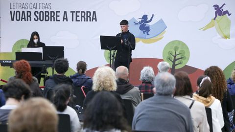 Concierto de alumnos del Xan Viaño en la plaza de Armas
