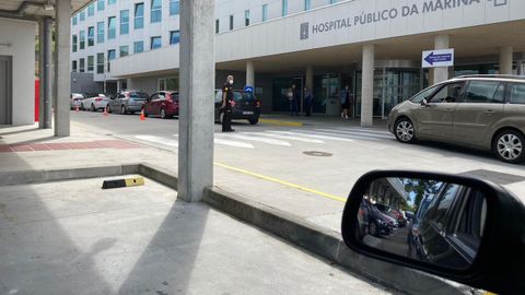 Decenas de viveirenses han sido citados estos días en el Hospital da Mariña para hacerse pruebas de detección de coronavirus
