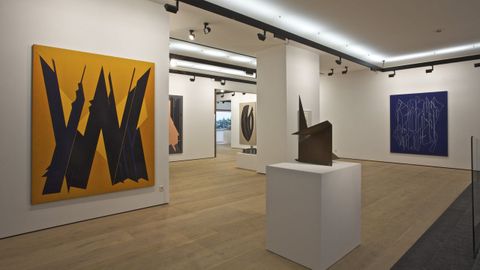 Imagen de la galería rehabilitada en Madrid por el estudio Nómada