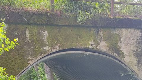 Estado del puente de Solveira en Xinzo