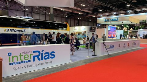 Puesto de Viajes InterRías en Fitur