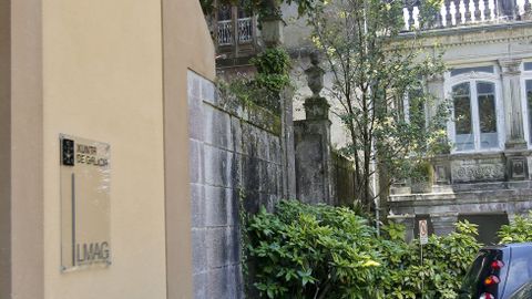 El Pazo de Lourizán muy deteriorado