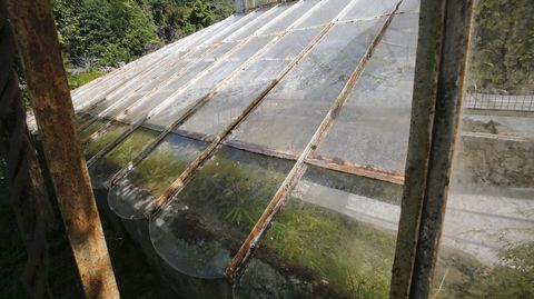 El Pazo de Lourizán muy deteriorado