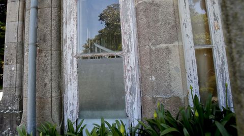 El Pazo de Lourizán muy deteriorado