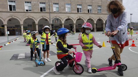 La campaña arrancó en el colegio Salesianos